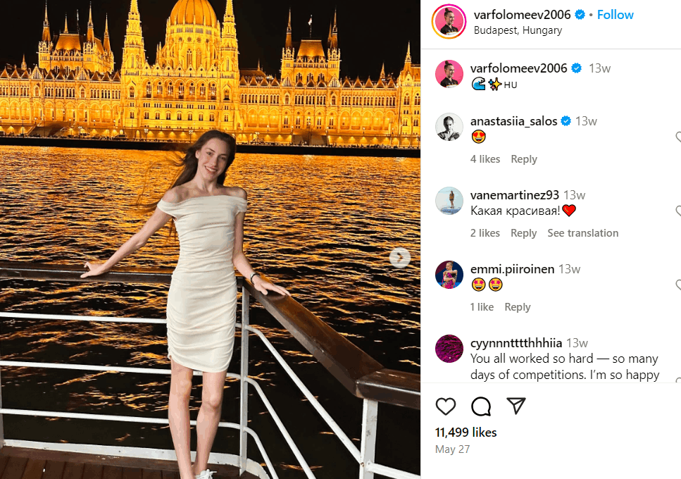 Darja Varfolomeev Eltern: Größe, Partner, Vermögen, Kinder, Alter Darja Varfolomeev Eltern: Größe, Partner, Vermögen, Kinder, Alter
