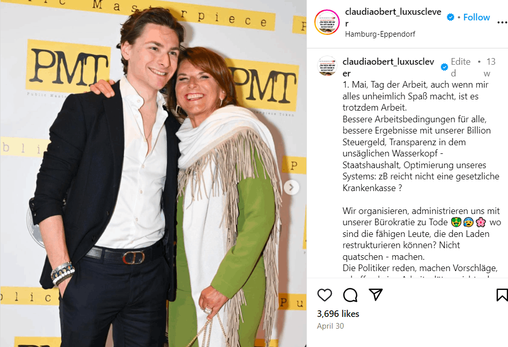 Claudia Obert Vermögen: Große, Alter, Partner, Eltern, Kinder Claudia Obert Vermögen: Große, Alter, Partner, Eltern, Kinder