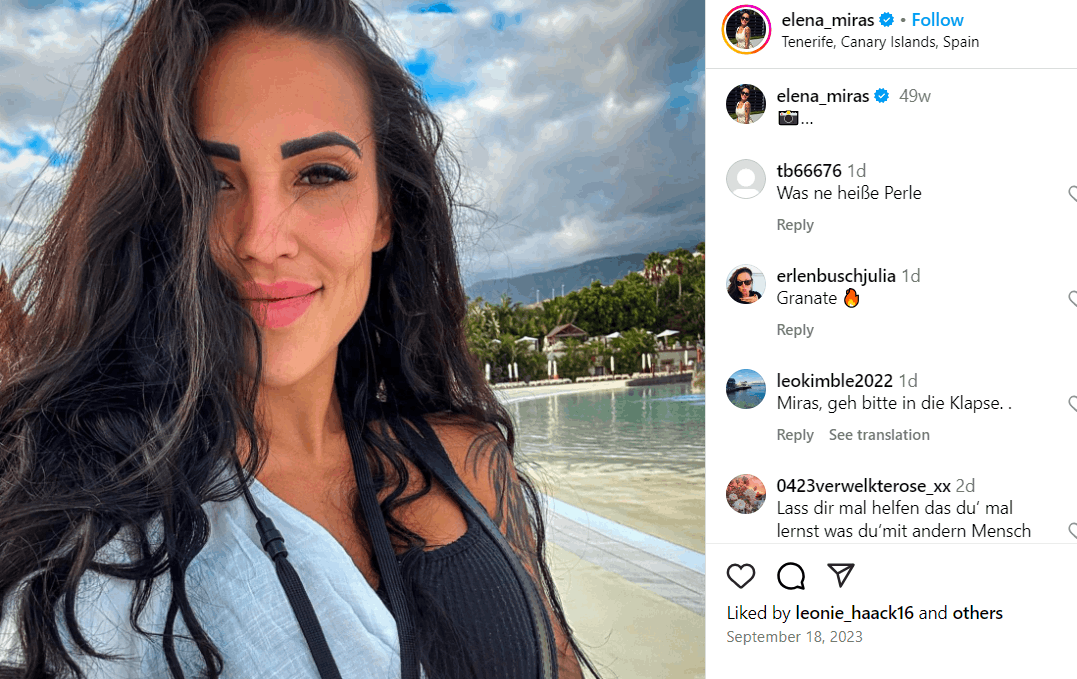 Elena Miras Freund: Größe, Vermögen, Kinder, Alter, Eltern Elena Miras Freund: Größe, Vermögen, Kinder, Alter, Eltern