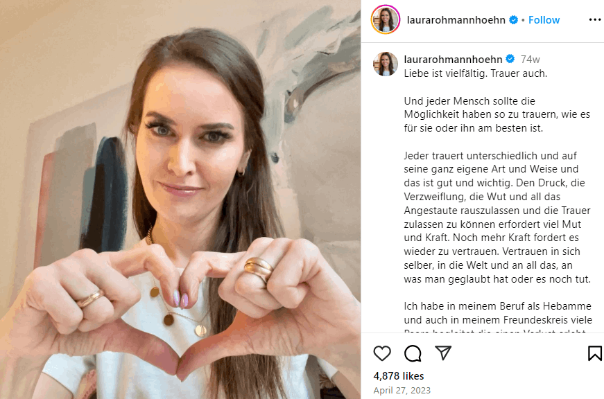 Laura Rohmann-Höhn Alter: Eltern, Partner, Vermögen, Kinder Laura Rohmann-Höhn Alter: Eltern, Partner, Vermögen, Kinder