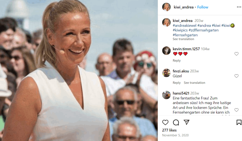 Andrea Kiewel Eltern Herkunft Andrea Kiewel Eltern Herkunft