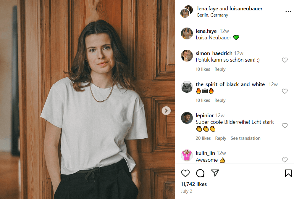 Luisa Neubauer Geschwister: Vermögen, Kinder, Alter, Partner Luisa Neubauer Geschwister: Vermögen, Kinder, Alter, Partner