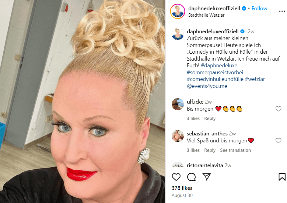Daphne De Luxe Ehemann: Vermögen, Kinder, Alter, Eltern, Größe Daphne De Luxe Ehemann: Vermögen, Kinder, Alter, Eltern, Größe