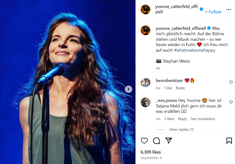 Yvonne Catterfeld Vermögen: Eltern, Größe, Partner, Kinder, Alter Yvonne Catterfeld Vermögen: Eltern, Größe, Partner, Kinder, Alter
