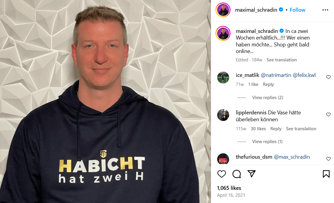 Maximilian schradin vermögen: Kinder, Alter, Eltern, Größe, Partner Maximilian schradin vermögen: Kinder, Alter, Eltern, Größe, Partner