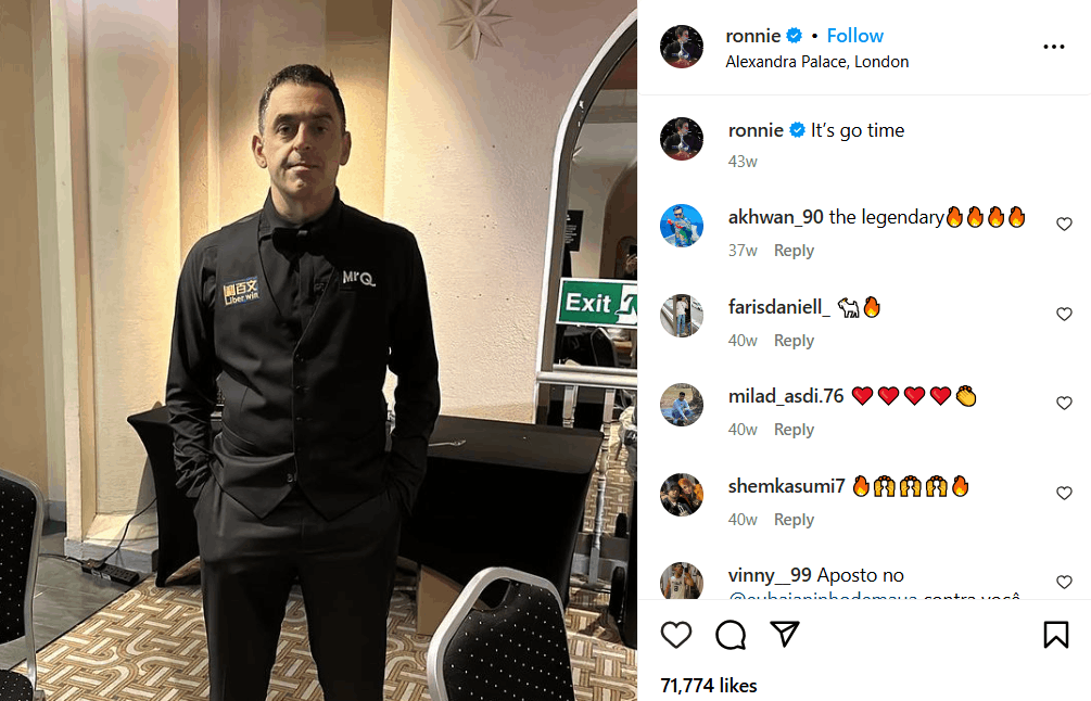Ronnie O’sullivan Vermögen: Größe, Alter, Kinder, Eltern, Partner Ronnie O’sullivan Vermögen: Größe, Alter, Kinder, Eltern, Partner