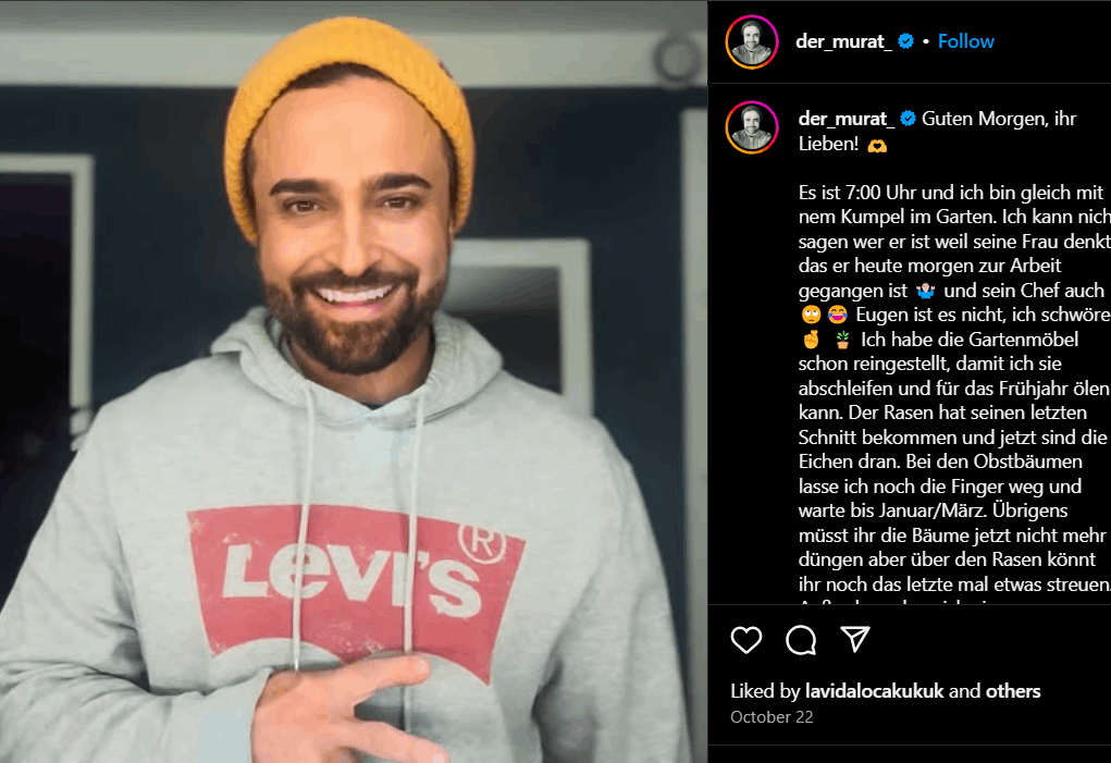 Murat Özcan Neue Freundin: Größe, Alter, Kinder, Eltern Murat Özcan Neue Freundin: Größe, Alter, Kinder, Eltern