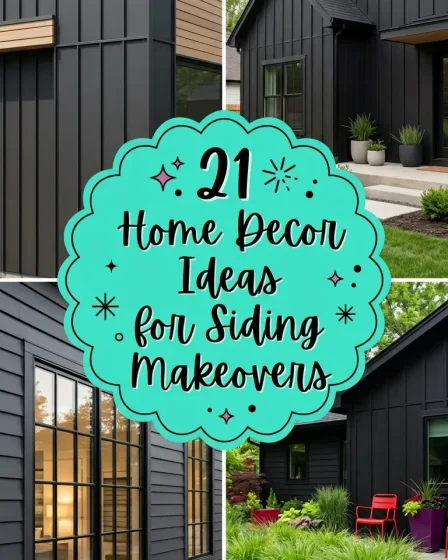 21 Home Decor Ideas for Siding Makeovers