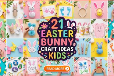 21  Easter Bunny Craft Ideas Kids