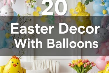 20 Easter Decor With Balloons
