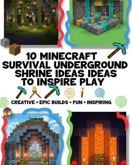 10 Minecraft Survival Underground Shrine Ideas to Inspire Play 10 Minecraft Survival Underground Shrine Ideas to Inspire Play
