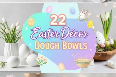 22 Easter Décor Dough Bowls