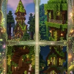 20 Minecraft Green Tower to Build