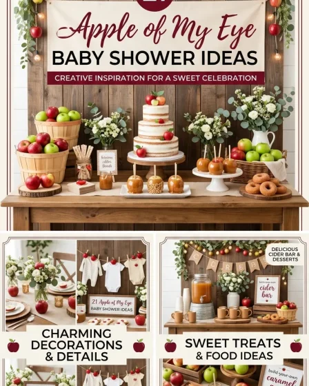 21 Apple of My Eye Baby Shower🍎 21 Apple of My Eye Baby Shower🍎