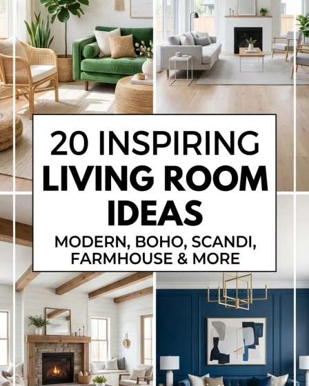 20 Living Room Inspiration Ideas