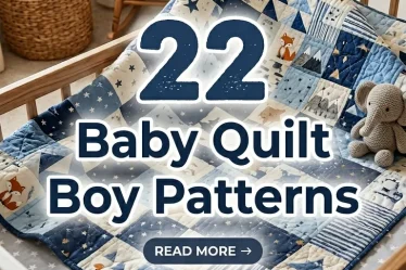 22 Baby Quilt Boy Patterns