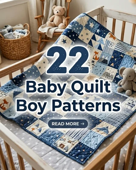 22 Baby Quilt Boy Patterns