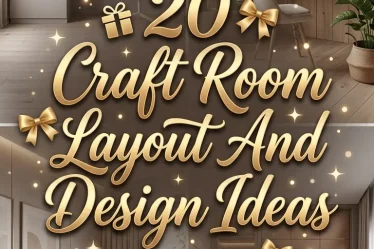 20 Craft Room Layout And Design Ideas