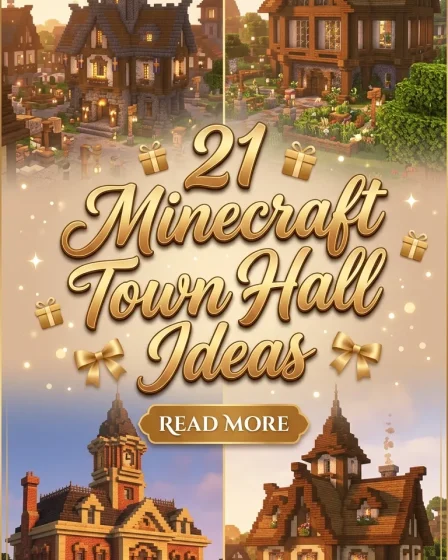 21 Minecraft Town Hall Ideas 21 Minecraft Town Hall Ideas