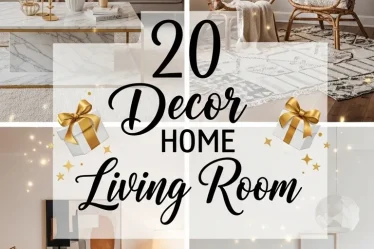 20 Decor Home Living Room