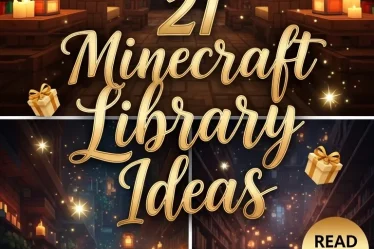 21 Minecraft Library Ideas