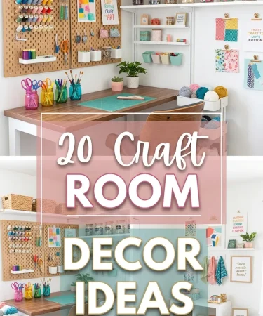 20 Craft Room Decor Ideas