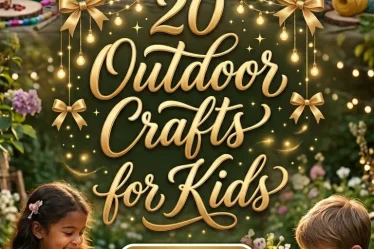 20 Outdoor Crafts for Kids
