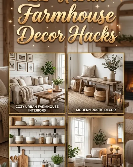 22 Urban Farmhouse Decor Hacks