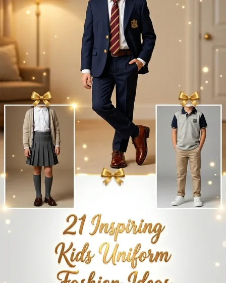 21 Inspiring Kids Uniform Fashion Ideas