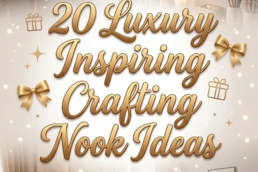 20 Luxury Inspiring Crafting Nook Ideas