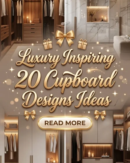 Luxury Inspiring 20 Cupboard Designs Ideas