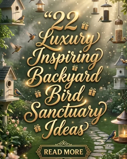 22 Luxury Inspiring Backyard Bird Sanctuary Ideas