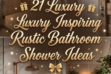 21 Luxury Inspiring Rustic Bathroom Shower Ideas