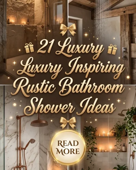 21 Luxury Inspiring Rustic Bathroom Shower Ideas
