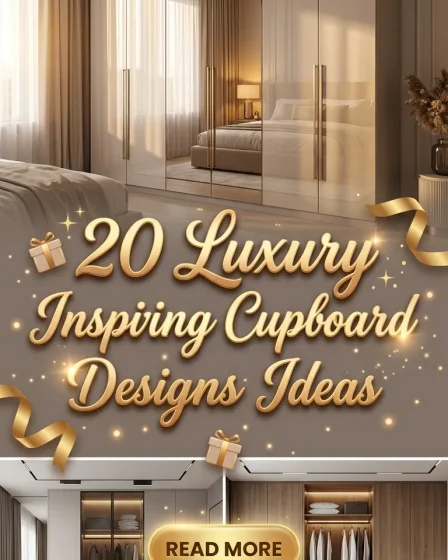 20 Luxury Inspiring Cupboard Designs Ideas