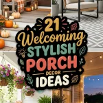 21 Welcoming Stylish Porch Decor Ideas