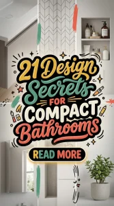 21 Design Secrets For Compact Bathrooms