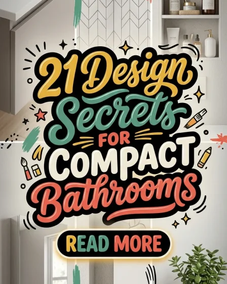 21 Design Secrets For Compact Bathrooms