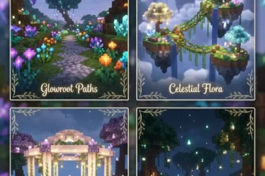 20 Luxury Garden Minecraft Ideas