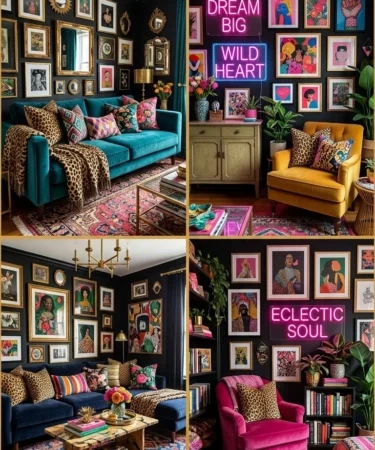 20 Black Living Room Ideas
