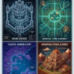 20 Minecraft Kingdom Blueprint Layout