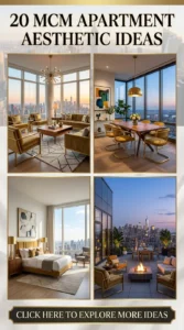 20 MCM Apartment Aesthetic Ideas