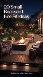 20 Small Backyard Fire Pit Ideas
