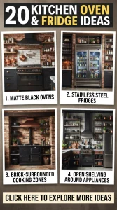 20 Kitchen Oven and Fridge Ideas
