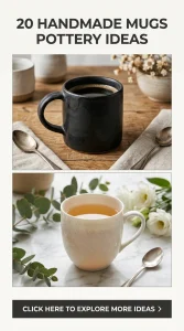 20 Handmade Mugs Pottery Ideas